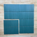 Gạch Mosaic que xanh đậm mờ KT 22x145mm mã MHT 2211M