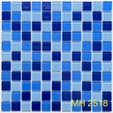 Gạch Mosaic thủy tinh 25x25mm MH 2518