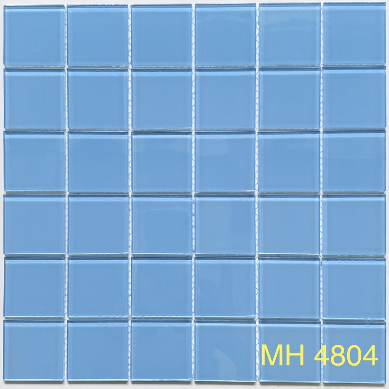 Gạch Mosaic thủy tinh 48x48x4mm MH 4804