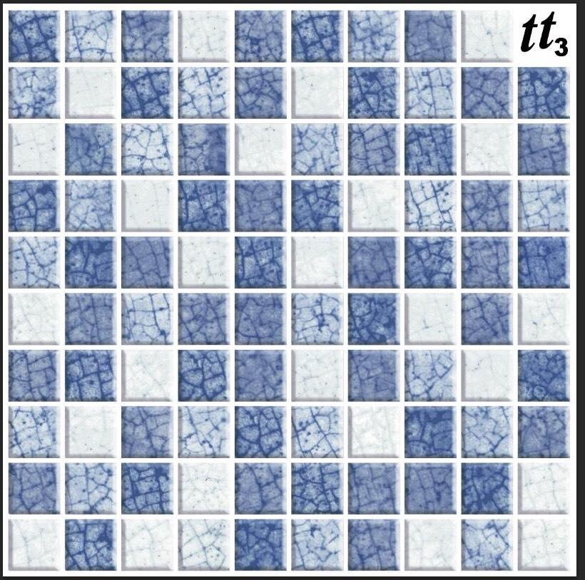 Gạch giả mosaic 30x30 mã TT3