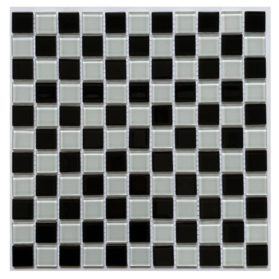 Gạch Mosaic thủy tinh viên 25x25mm mã MH 2592