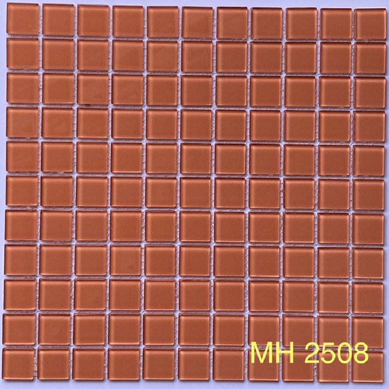Gạch Mosaic thủy tinh 25x25 MH2508