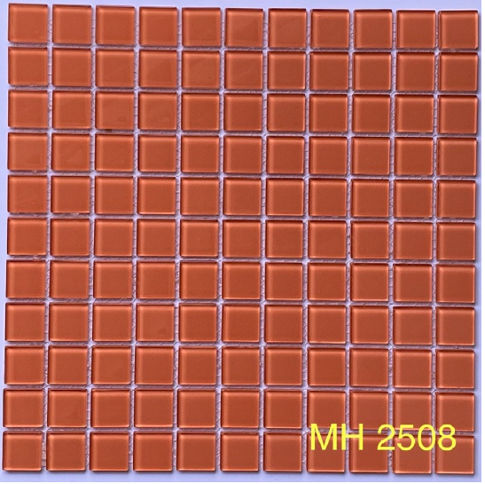 Gạch Mosaic thủy tinh 25x25 MH2508