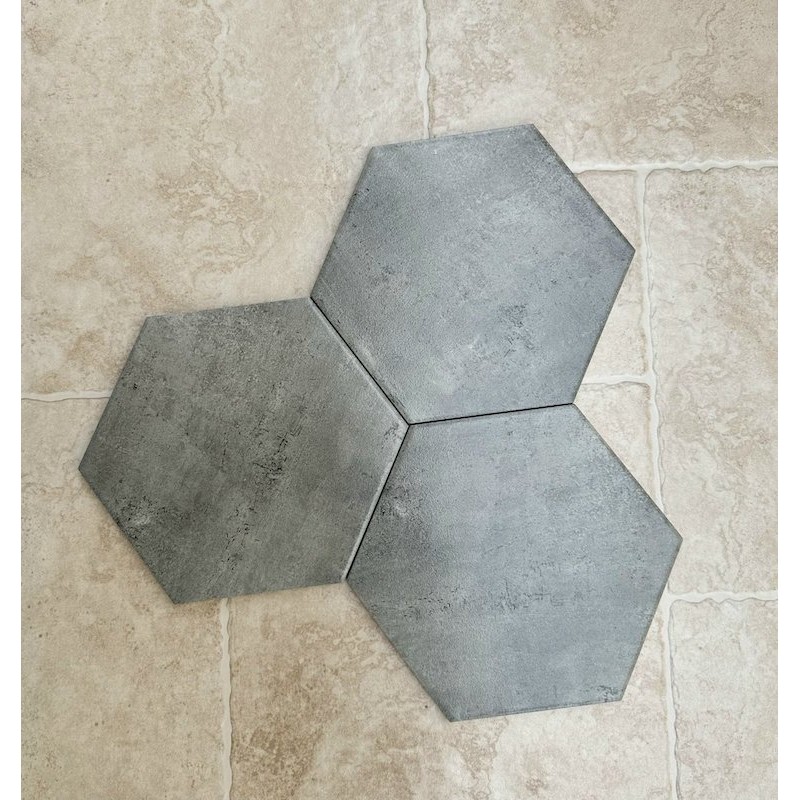 Gạch lục giác 200x230x115 kim loại mã FL237