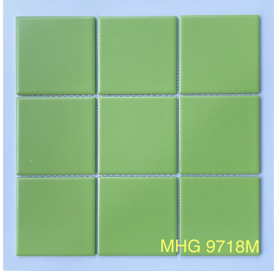 Gạch Men Mờ 300x300mm Màu Xanh Lá MHG 9718M