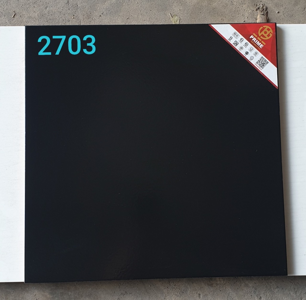 Gạch 300x300mm đen bóng mã 2703