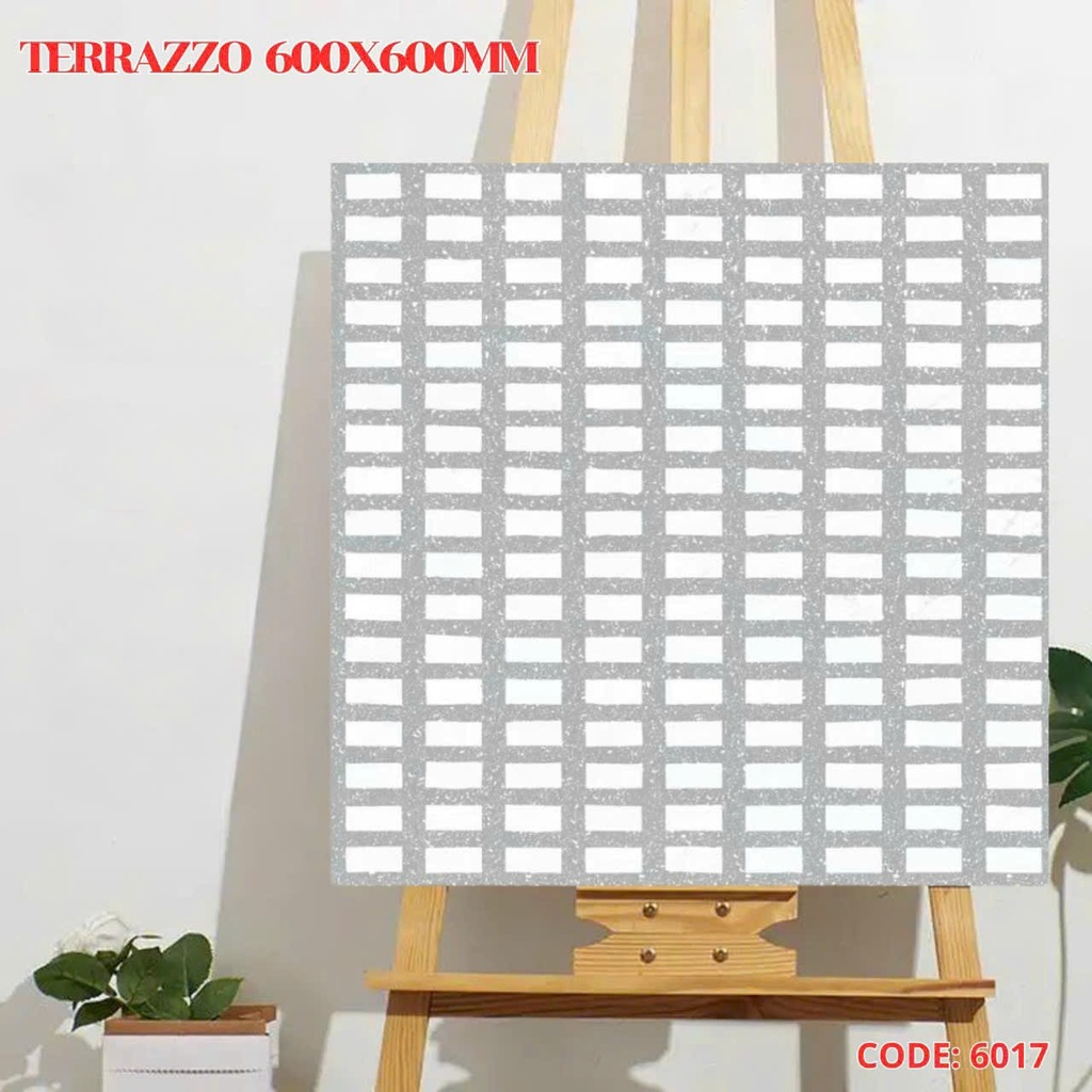 [E6017] Gạch terrazzo 600x600mm mã E6017