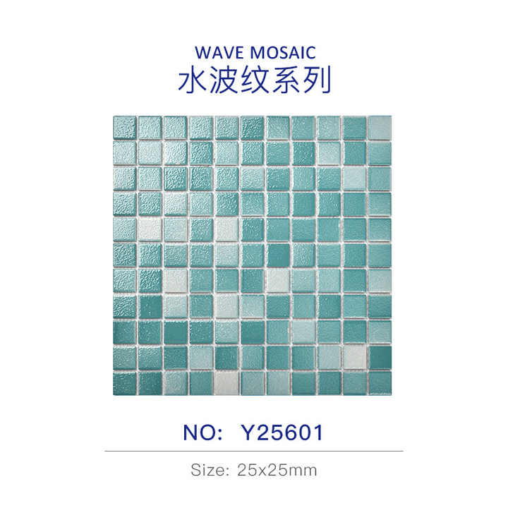 Gạch khảm mạ men hồ bơi trang trí cao cấp, chống thấm, chống tia UV