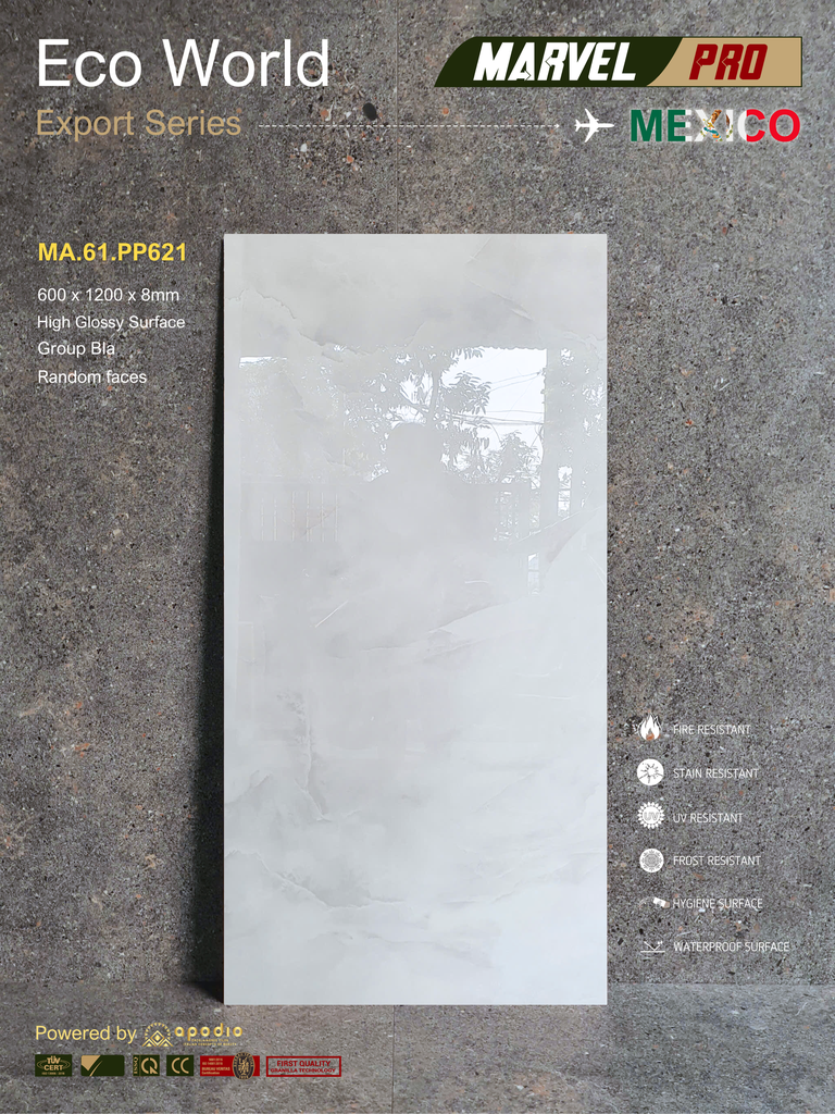 Gạch ốp lát Apodio MA.61.PP621