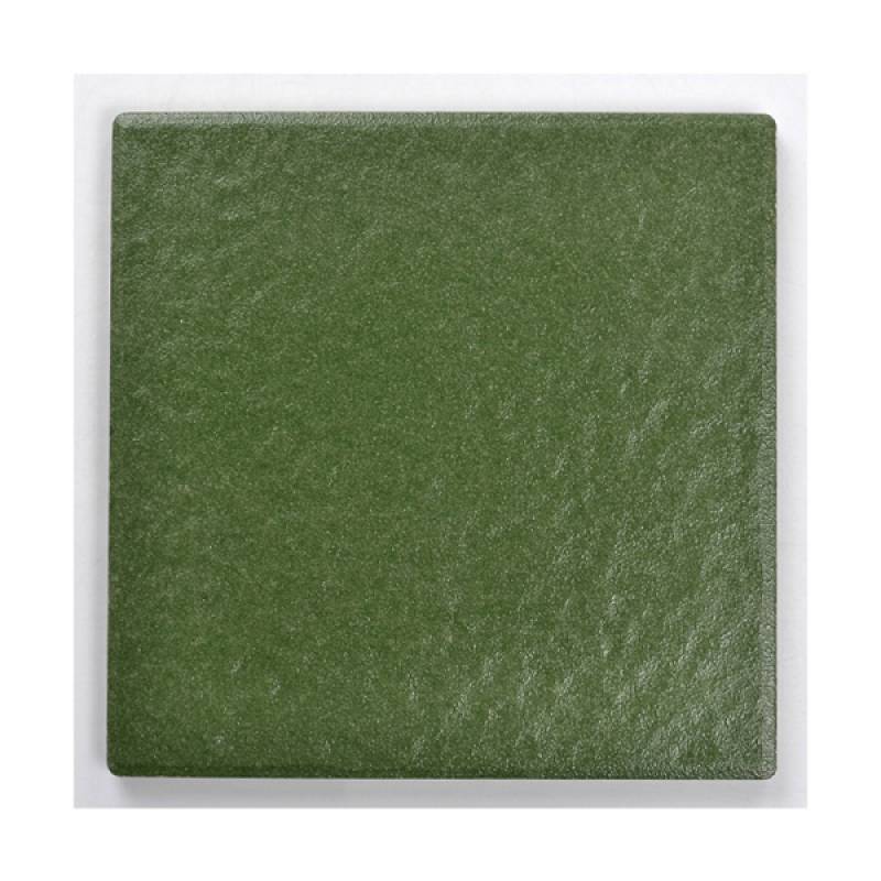 Gạch thẻ trang trí 200x200mm BE406 màu xanh lá cây