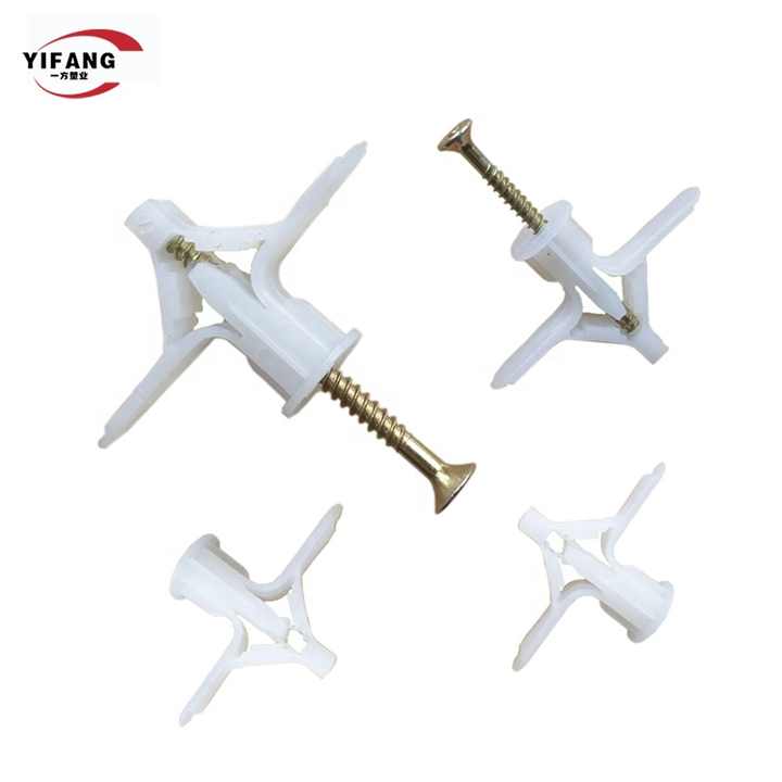 Bu lông nở nhựa/Nhà cung cấp bu lông cánh bướm bán trực tiếp bu lông thạch cao nylon