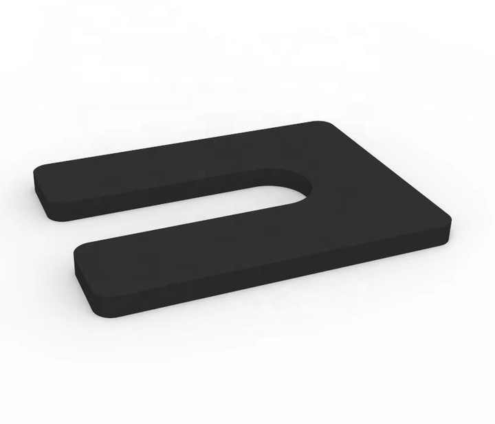 Miếng đệm nhựa hình móng ngựa chữ U cao cấp, bán chạy, kích thước 1/4" dùng để lắp cửa sổ