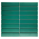 Gạch mosaic que xanh lá đậm mờ size 32*145 mã 303