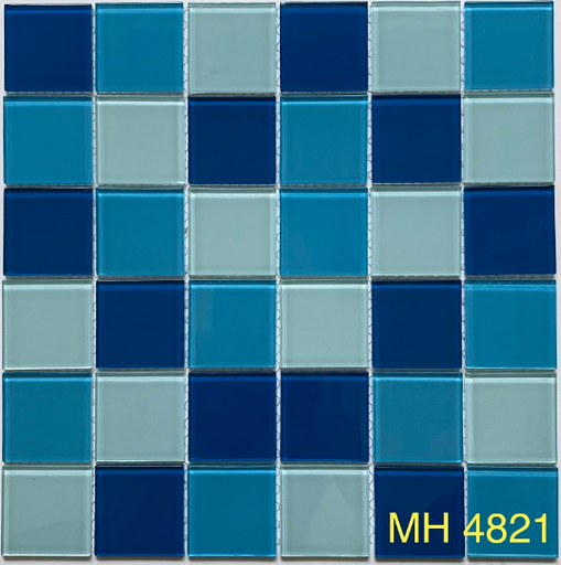 [MH4821] Gạch mosaic thủy tinh 48x48mm (mã 4808)