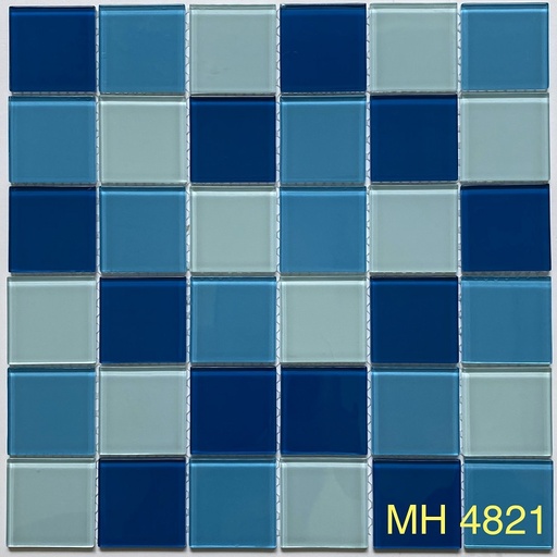 [MH4821] Gạch mosaic thủy tinh 48x48mm (mã 4808)