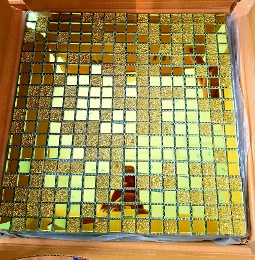 [AN102] Gạch Mosaic vàng nhỏ AN102