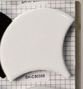 Gạch mosaic vảy cá màu trắng men bóng SH-C90388