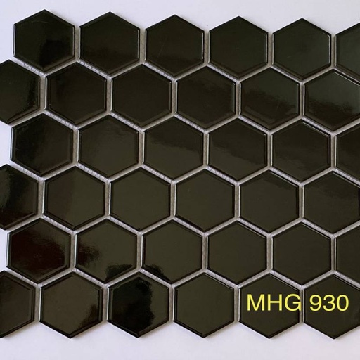[MHG930] Gạch Mosaic gốm đen bóng MHG930x
