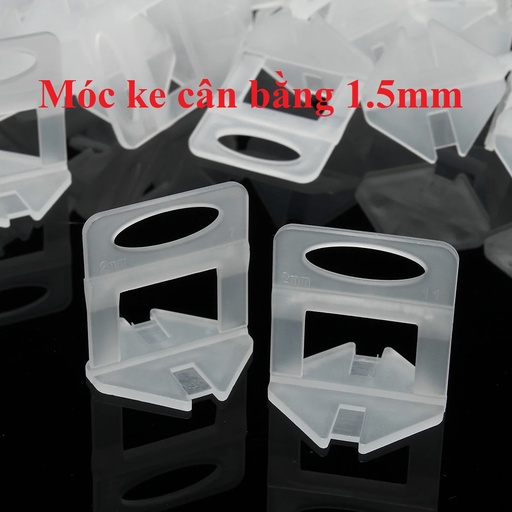 [MK_1.5mm] Móc ke cân bằng 1.5mm màu trắng