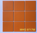 Gạch Mosaic men mờ màu cam 100x100 mã MHG 9717M