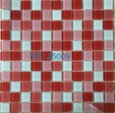Gạch Mosaic thủy tinh mã 25009