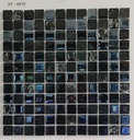 Gạch Mosaic đen bóng KT 30x30 mã FF 6019