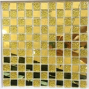 Gạch mosaic vàng kính AN103