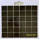 Gạch mosaic gốm sứ đen bóng MHG 961
