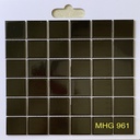 Gạch mosaic gốm sứ đen bóng MHG 961