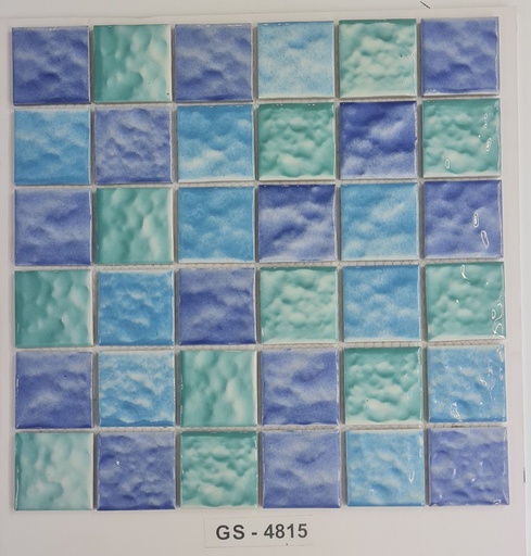 [G4815] Gạch Mosaic gốm mix gợn sóng 48x48 mã G4815