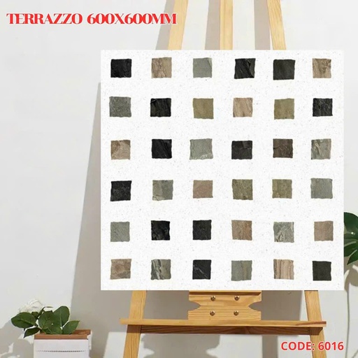 [E6016] Gạch Terrazzo 600x600mm mã E6016