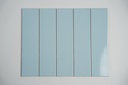 Gạch thẻ 75x300mm xanh lam bóng phẳng loại ưu mã STA75354
