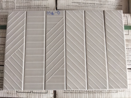[0316-0] [0316-0] Gạch thẻ 75x300mm họa tiết xám bóng mã 0316-0