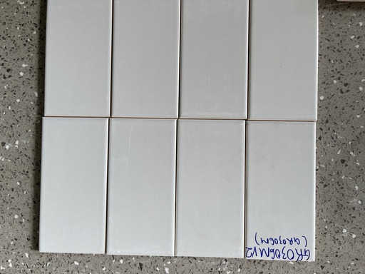 [GR0306M] Gạch thẻ xám lạnh mờ phẳng KT 75x150mm BD mã GR0306M