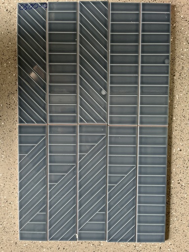 [0300-0] [0300-0] Gạch thẻ VN KT 75x300mm họa tiết xám bóng mã 0300-0