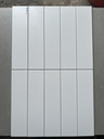 [0289-0] Gạch thẻ VN KT 75*300 mờ xám nhạt mã 0289-0