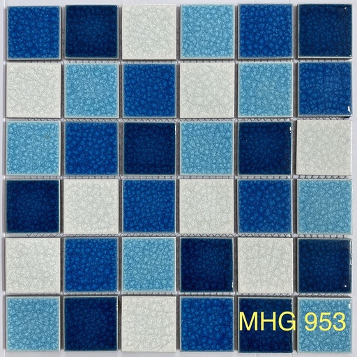 [MHG953] Gạch Mosaic Gốm Men Rạn 2 Lớp MHG 953