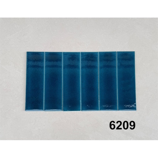 [MHD6209] Gạch Thẻ Men Rạn Xanh Dương