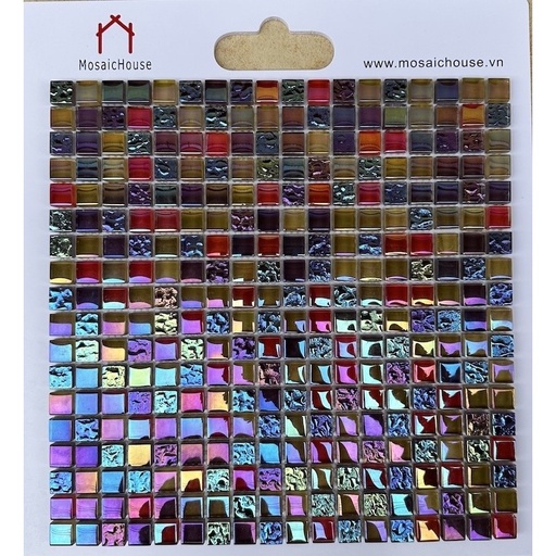 [MH1596] Gạch mosaic thủy tinh cao cấp MH 1596