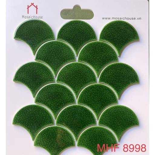 [MHG8998] Gạch Mosaic Vảy Cá Rạn 2 lớp  MHF 8998