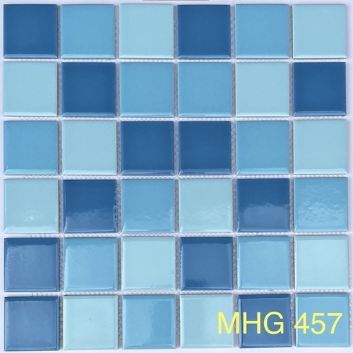 [MHG457] Gạch Hồ Bơi Mix Màu Xanh Biển