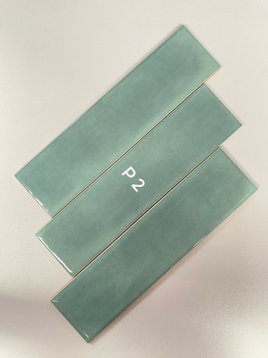 [M7532P2] Gạch thẻ Trung Quốc, Xanh mint loang bóng lượn, KT 75x300 mm, M7532P2 (1 hộp/ 50 viên/ 1.125m2)
