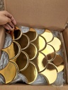 Gạch mosaic vảy cá vàng mã SK1001