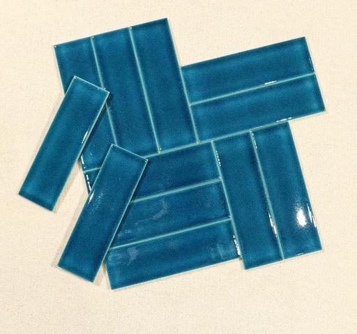 [DSH-MBL60218] Gạch gốm men rạn 60x200mm xanh dương mã MBL60218