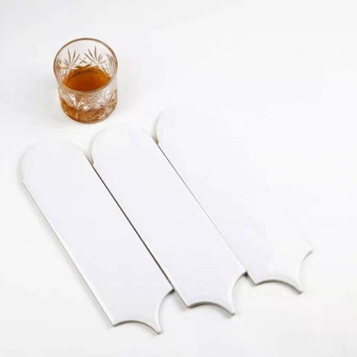 [DSH-M9300] Gạch thẻ lông vũ trắng 90x308mm M9300