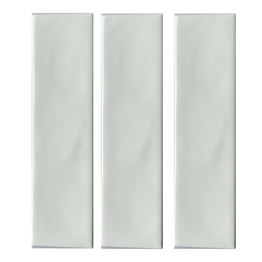 [DSH-M6800H] Gạch thẻ gợn sóng trắng 68x280mm M6800H