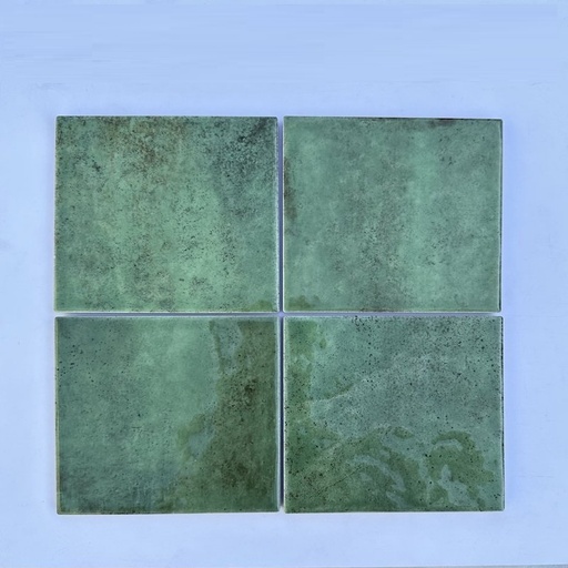 [DSH-LP12312] Gạch thẻ gợn sóng xanh 123x123mm LP12312