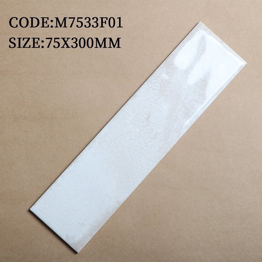 [DSH-M7533F01] Gạch thẻ lượn mặt 75x300mm M7533F01