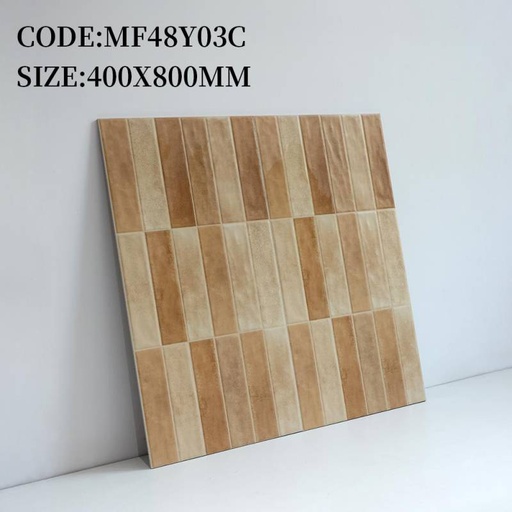 [DSH-MF48Y03C] Gạch ốp tường giả thẻ 40x80cm men matt mã MF48Y03C