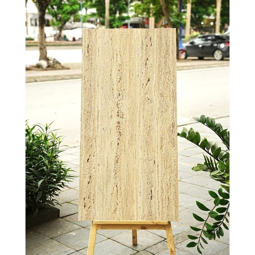 [DSH-35225] Gạch Ấn Độ KT 600x1200mm Honed travertino nature